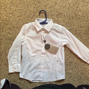 Boys slim fit button up